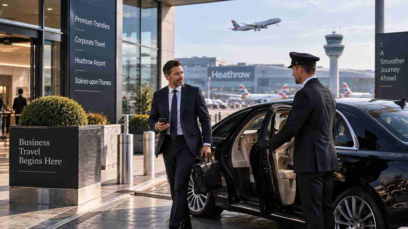 Executive Heathrow Journeys Starting from Staines-upon-Thames